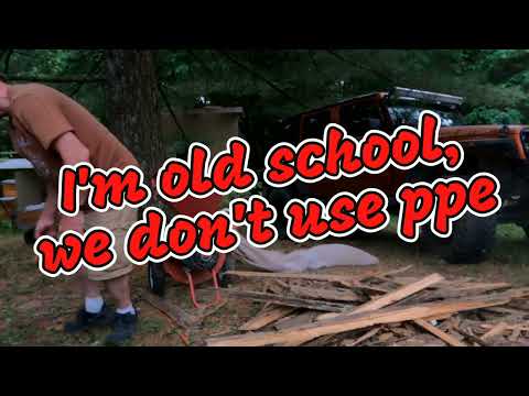 harbor freight chipper shredder vs 2x12 #harborfreight #wood #chipper #shredder #harborfreighttools