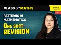 Patterns In Mathematics One Shot Revision Class 6 Maths Chapter 1 CBSE 2025 26
