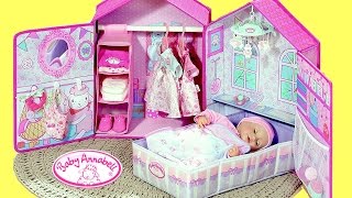 Baby Annabell Bedroom - My Baby Annabell Doll sleeps in her New bed