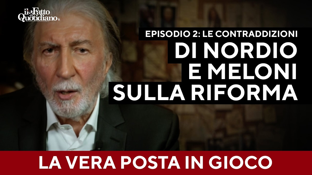 La vera posta in gioco, Scarpinato: "Tutte le contraddizioni di Nordio e Meloni"