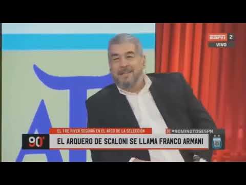 RODOLFO SORIA; PERIODISTA EN CONTRA DE MESSI
