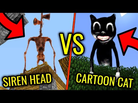 CARTOON CAT VS SIREN HEAD !!! - Minecraft ITA