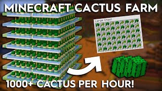 Automatic Cactus Farm - Shulkercraft