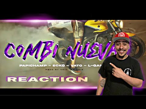 COMBI NUEVA | PAPICHAMP, ECKO, BLUNTED & L-GANTE // VIDEO REACTION (BILINGUAL) // Elmer Rap N' Games