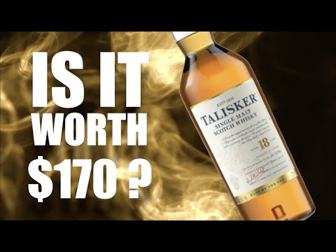 Talisker 18 Year Old Single Malt Whisky