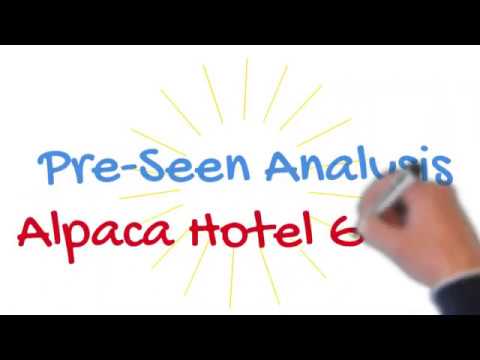 CIMA MCS Pre-Seen Analysis - Alpaca Group Hotel - August 2020 MCS Pre-Seen Analysis Part 1