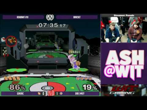 Generic (Fox) vs Dad | Mvzy (Ice Climbers) - ASH@WIT #91 Melee Bracket