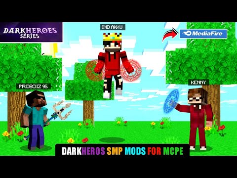 @ProBoiz95 DarkHeros series Magical Power Mods/Addon Minecraft PE 1.19+🔥|| Darkheros Mods For Mcpe
