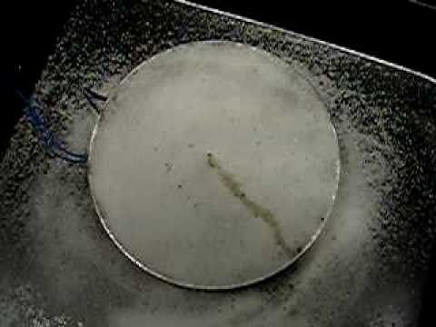 Ultrasonic movement of particles