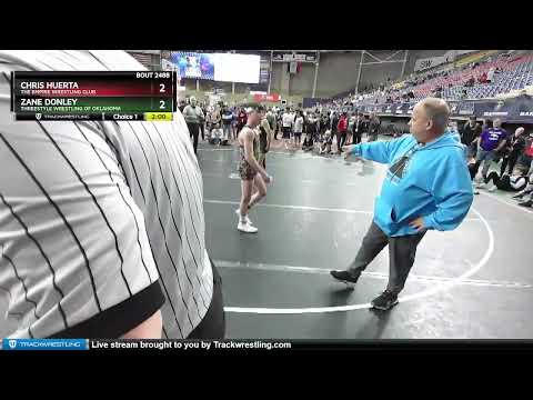 106 Lbs Semifinal - Chris Huerta, The Empire Wrestling Club Vs Zane Donley, Threestyle Wrestling O