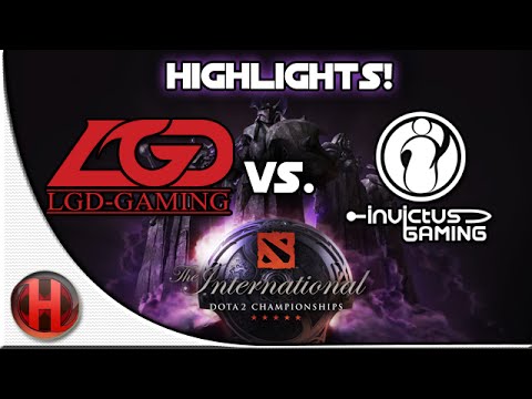 Dota 2 - #TI4 LGD vs iG - Highlights