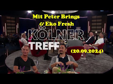 Peter Brings & Eko Fresh beim Kölner Treff 20.09.2024