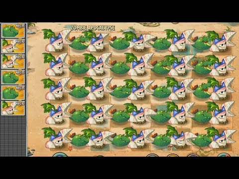 Plants vs Zombies 2 Mod: Parsnip feat Guacodile vs all Gargantuar
