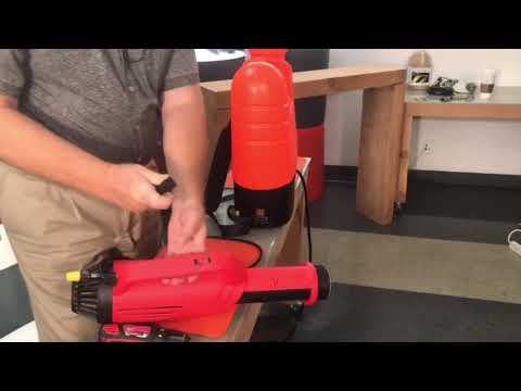 Electrostatic Sprayer: Using the Plug