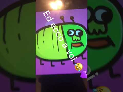 Trasformiamo bruco Gianluco 🐛❤️💜✨🕶ovviamente sono ironica quando dico arte😂