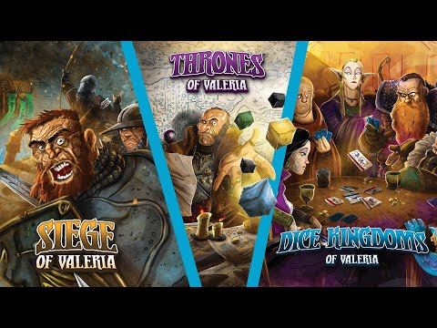 Thrones of Valeria / Dice Kingdoms of Valeria / Siege of Valeria  - Preview
