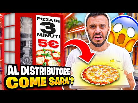 NEAPOLITAN EATS PIZZA FROM THE VENDING MACHINE!