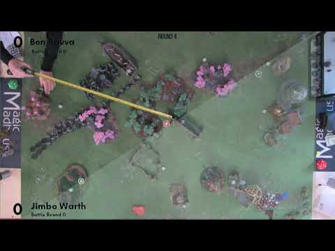 Angelcore 2018 Age of Sigmar - Round 4 Ben Savvas (Daughters of Khaine) vs Jimbo Warth (Sylvaneth)