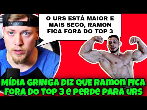 MÍDIA GRINGA DIZ QUE RAMON PERDE PRA URS E FICA FORA DO TOP 3