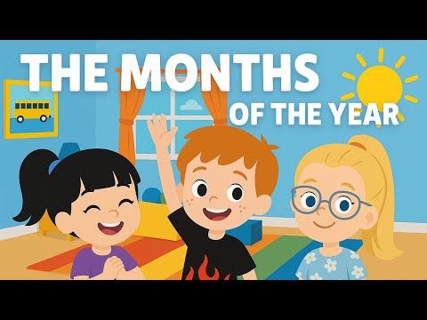 The Months of the Year Song for Kids | Learn All 12 Months | Fun and Educational | Sing Along Kids