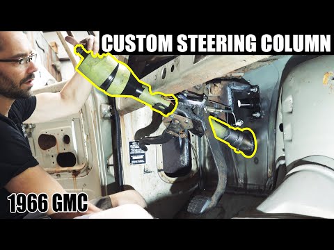 HammerFab - 66 GMC - Custom Steering Column Install