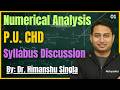 Numerical Analysis Syllabus Discussion Bsc 6th Semester