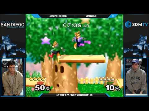 LSSD 153 - 8BR | MoJoe (Fox) vs. SuperBoobFan (Fox) - SSBM WR3 - Smash Melee