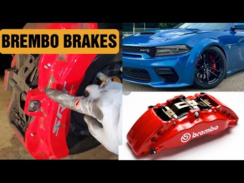 OEM BREMBO BRAKE PAD REPLACEMENT | CHARGER HELLCAT WIDEBODY. #hellcat #brembo #howto
