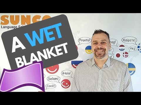 idioms 101 - a wet blanket
