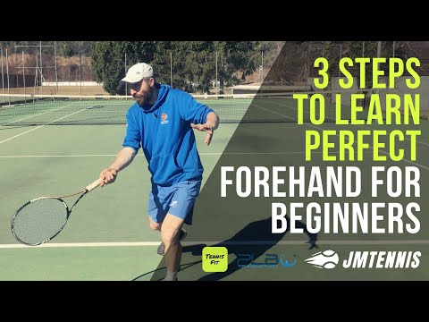 Beginner Forehand Tennis Lesson: 3 Steps to Hit Perfect Forehand