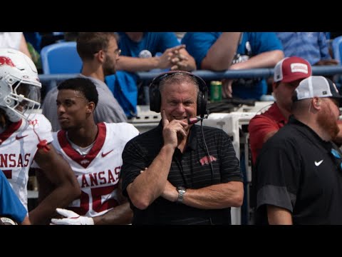 Sam Pittman postgame -  Memphis 32, Arkansas 31