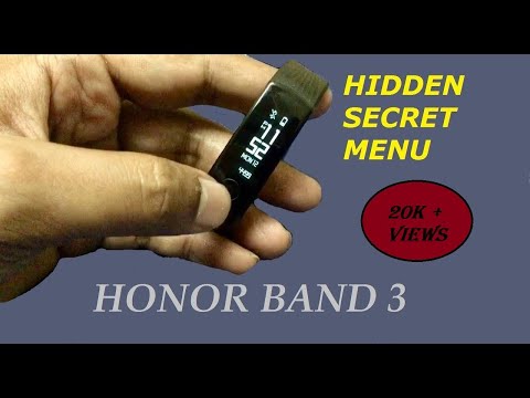 Secret Menu in Honor band 3. How to Restore honor band 3 by Unbiased-Reviews UBR