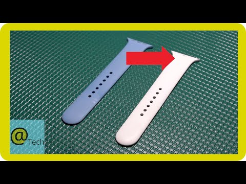 Remove Jean Stains from Apple Watch Band - YouTube