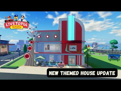 LIVETOPIA NEW THEMED HOUSE UPDATE 🏠 //UPDATE 231 //Livetopia Roleplay (Roblox)
