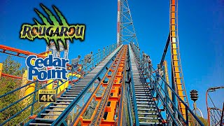 2024 Rougarou Roller Coaster On Ride Front Row 4K POV Cedar Point