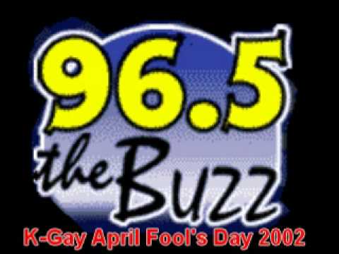 KRBZ 96.5 Kansas City, MO - K-Gay April Fool's Day stunt, 2002