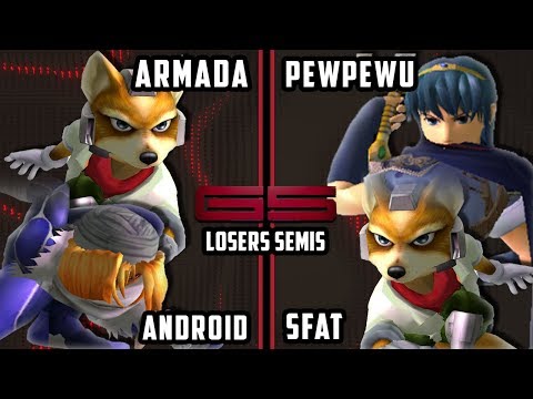 Genesis 5 Melee - CLG | SFAT & PewPewU Vs. [A] Armada & [A] Android - SSBM Doubles LSF