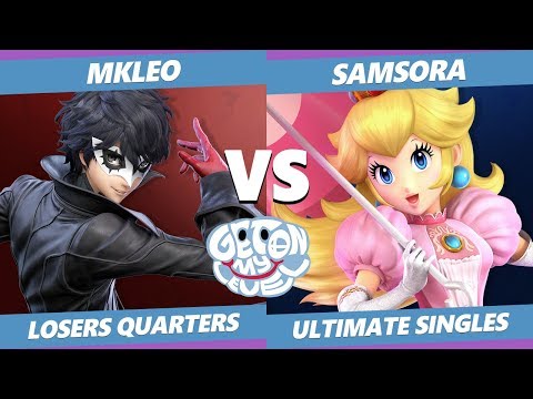 GOML 2019 SSBU - FOX | MkLeo (Joker) Vs. eU | Samsora (Peach) Smash Ultimate Tournament L. Quarters