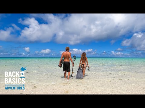DAY 82: SPEARFISHING & LIVING OFF THE LAND (Epic Fish! & Beach Cookup) Ep: 26