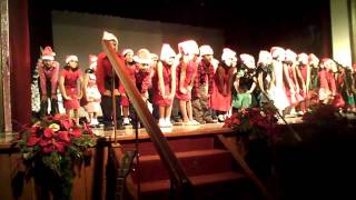 Menaka Singers Junior Choir singing "I Saw Mummy Kissing Santa Claus"