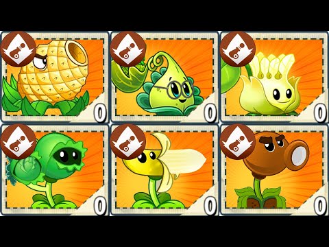 All Cannon Plants Max LEVEL Power-Up vs Big Wave Beach Final Boss Fight! Mod in Plants vs. Zombies 2