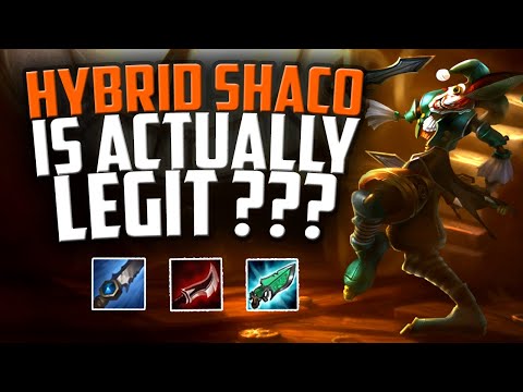 HYBRID SHACO IS ACTUALLY LEGIT??? | Master to Challenger