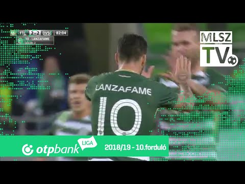 Lanzafame Davide második gólja a Ferencvárosi TC  - DVSC mérkőzésen