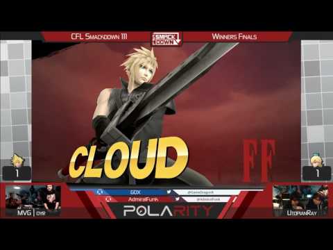 CFL Smackdown 111 WiiU - MVG Dyr (Diddy Kong) vs UtopianRay (Rosalina) - Winners Finals