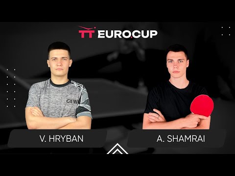10:45 Vadym Hryban - Andrii Shamrai 13.02.2024 TT Euro.Cup Ukraine Star.TABLE 4