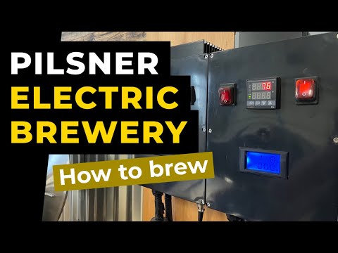 How to Brew a German Pilsner on an Electric Home Brewery