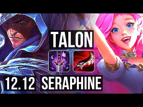 TALON vs SERAPHINE (MID) | 3/1/9, 1.6M mastery, 700+ games | KR Diamond | 12.12