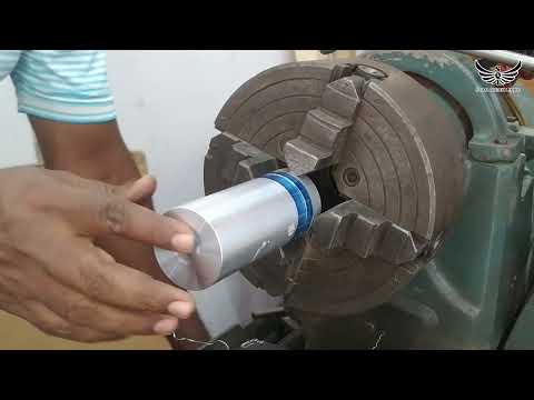 Making a Crazy Part on the Lathe - Manual Machining - Spiral Art Piece