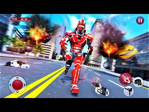 Ambulance Robot Transformation - Doctor Robot Rescue / Android & iOS Gameplay - HD