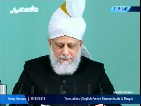 Español Friday Sermon 25 March 2011, Compelling Beauty of the Holy Qur'an